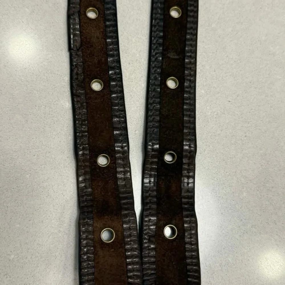 👜 COACH Cashin Vintage NYC Crescent Metal Tag Beautifully Textured Mocha 9235 - Picture 13 of 16